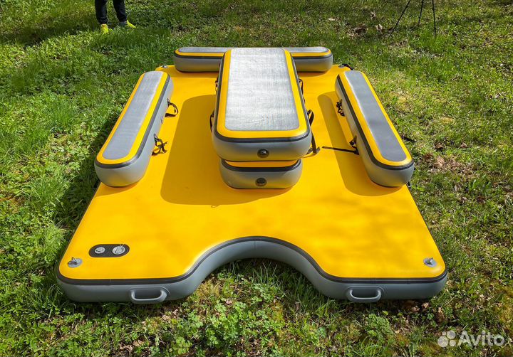 Плот надувной 3х2 DWF Airdeck 20 см