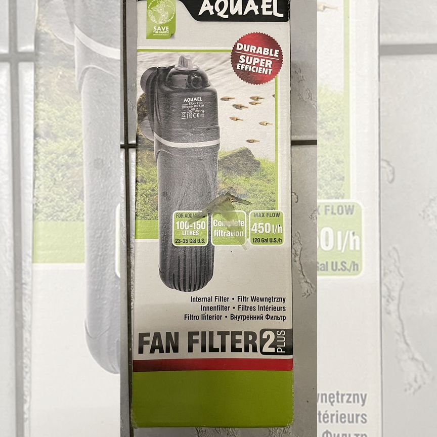 Фильтр для аквариума aquael fan 2 plus