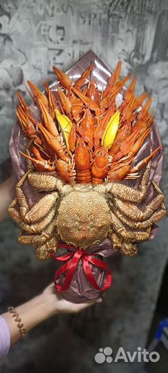 Букет из раков в подарок