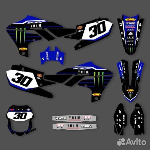 Наклейки на мотоцикл