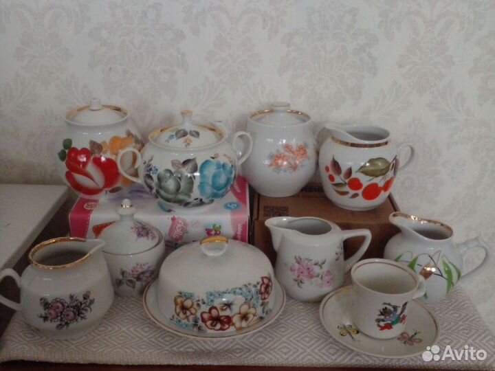 Сахарница Молочники Тарелки