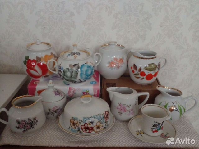 Сахарница Молочники Тарелки