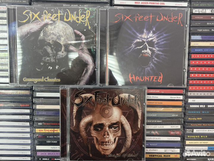 Музыкальные cd диски Six Feet Under