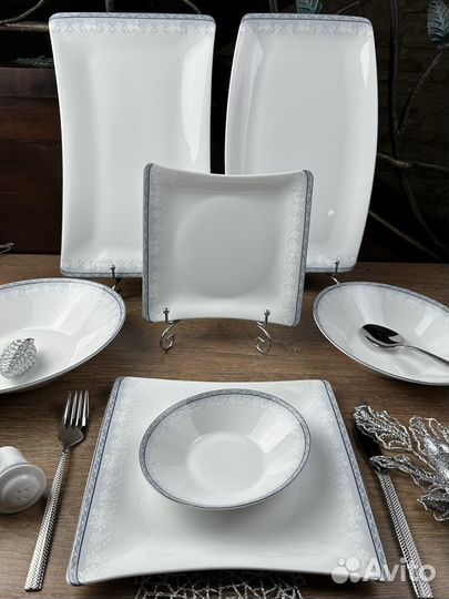 Сервиз Vinci White Rose стиль Villeroy Boch