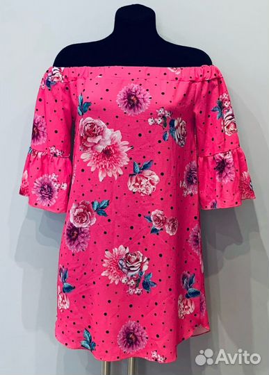 Яркое платье в цветы Missi London