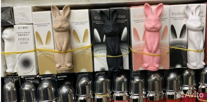 Гигиеническая помада Розовый зайчик