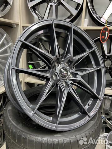 Koko kuture sl525 r19 5*112 графит разноширокие