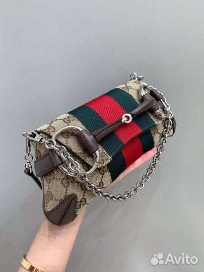 Сумка gucci horsebit chain