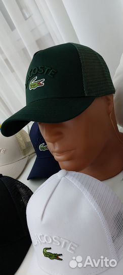 Бейсболка Lacoste cетка