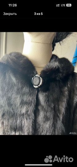 Шуба норковая 46 48 бу
