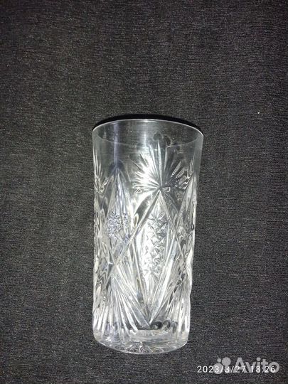Стаканы с резным рисунком