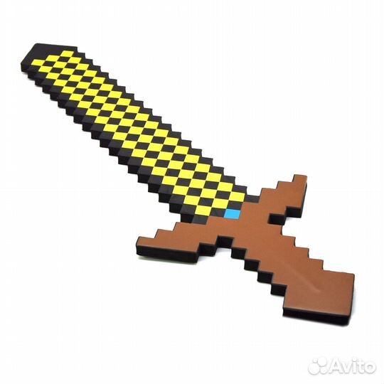 Меч Майнкрафт черный, 80 см