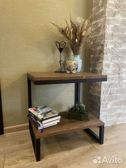 Тумба прикроватная в стиле лофт