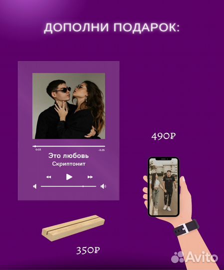 Фото с рамкой / Лучший подарок