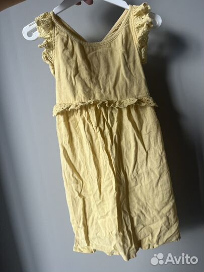 Платье zara для девочки 110
