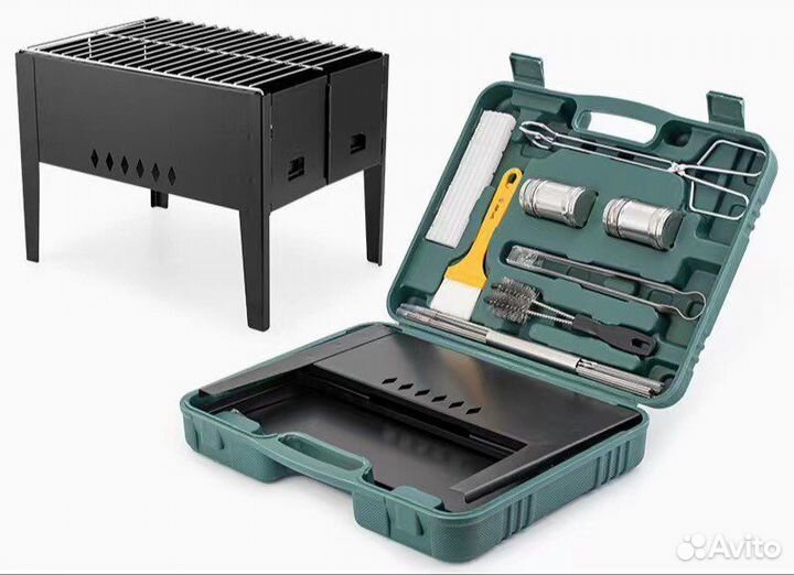 Мангал складной разборный 0,6 мм