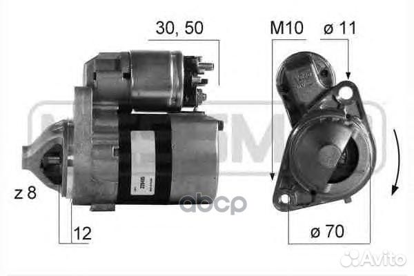 Стартер nissan micra/note 220495 Era