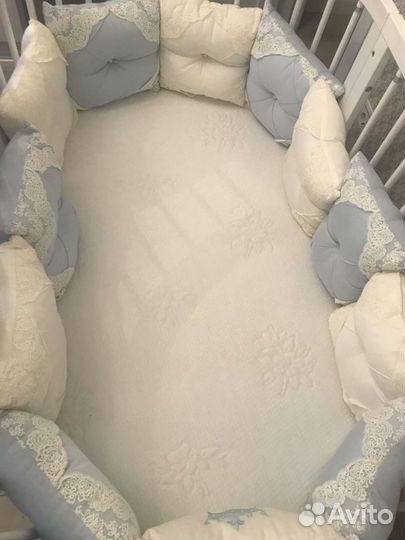 Бортики в детскую кроватку