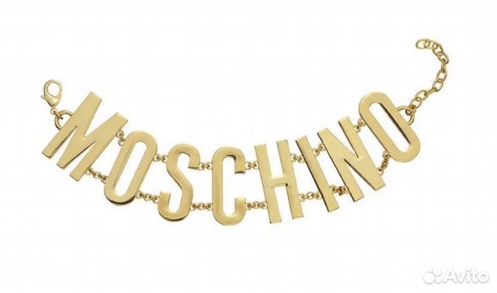 Колье чокер moschino