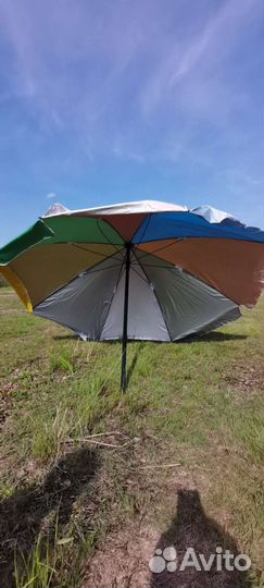 Большой пляжный зонт