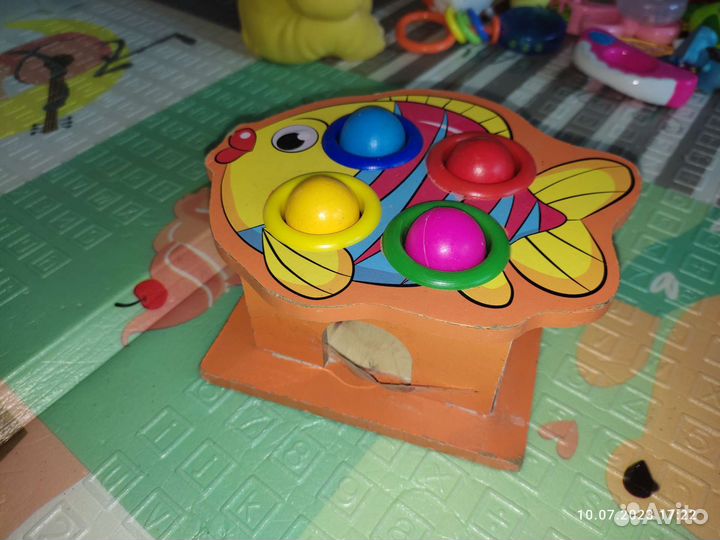 Пакет развивающих игрушек и грызунков