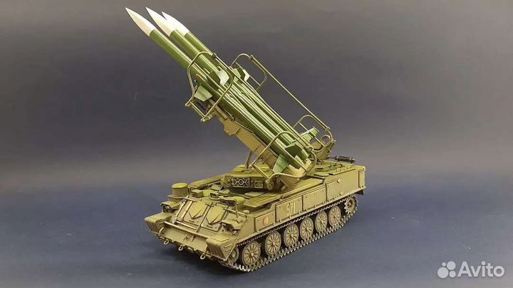 Модель зрк куб 1/35