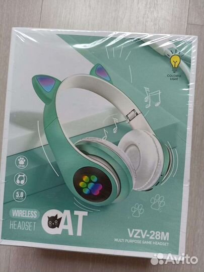 Беспроводные наушники cat. Новые