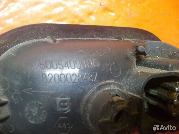 Ручка двери внутренняя левая Renault Megane 2