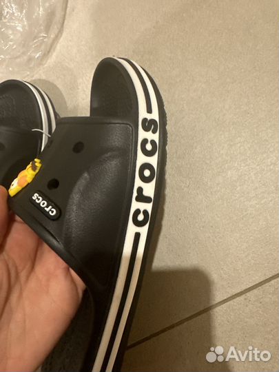 Новые crocs шлепки