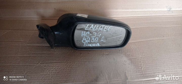 Боковое зеркало на nissan laurel 34