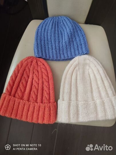 Шапка женская вязаная