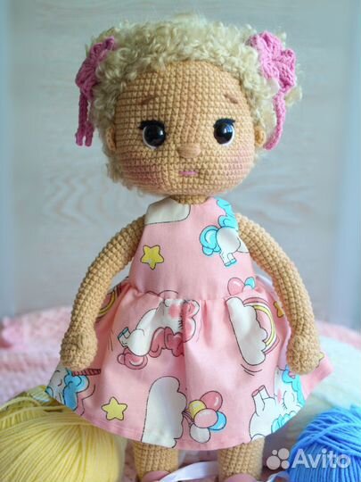 Кукла амигуруми ручная работа