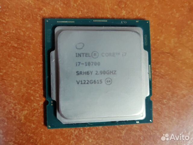 Процессор Intel Core i7 10700,8 x 2900 мгц