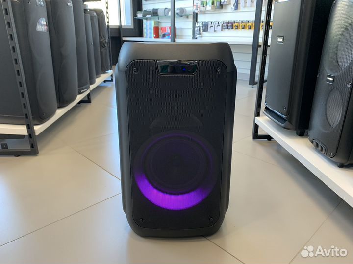 Мощная блютуз колонка с подсветкой