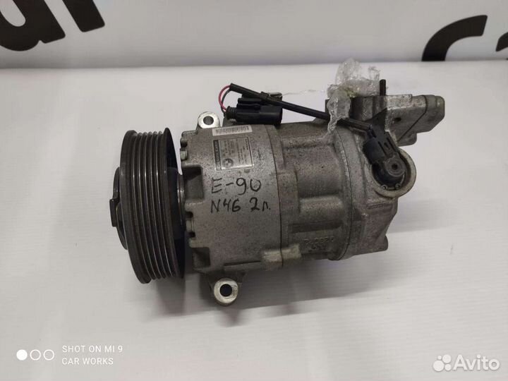 Компрессор кондиционера BMW 120 320 X1 E84 E87 E90