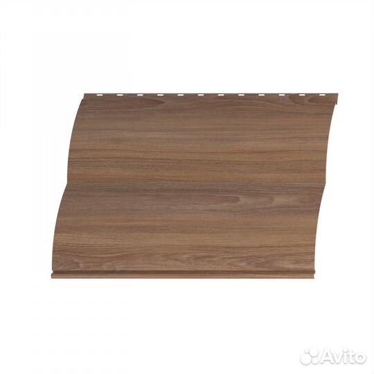 Сайдинг Блок хаус 383x0,45 орех