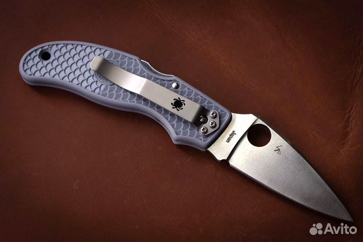 Нож Spyderco Calypso Jr. Aogami Superblue