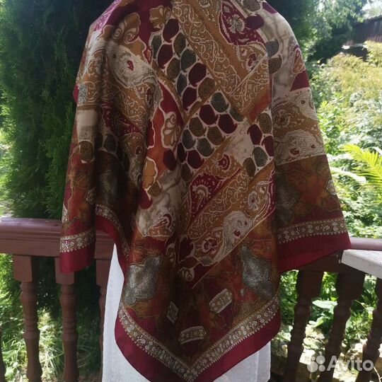 Италия винтажный платок Осени тона