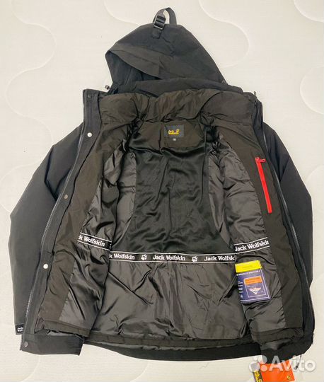 Куртка зимняя мужская 2 в 1 Jack Wolfskin