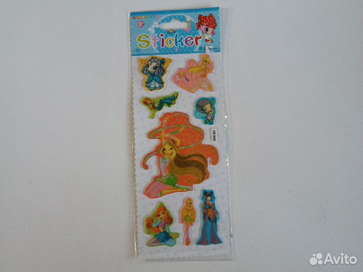Наклейки винкс, в042