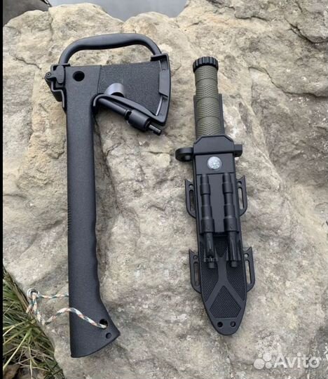 Нож колумбия и топор