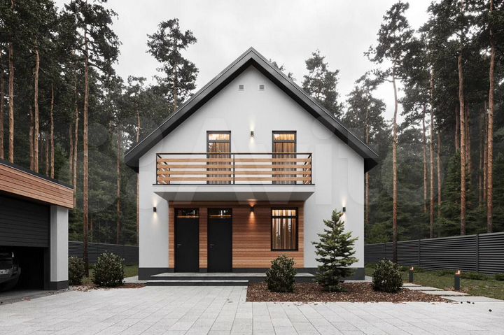 Дом 120 м² на участке 6,5 сот.