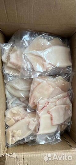 Кальмар тушка очищенный