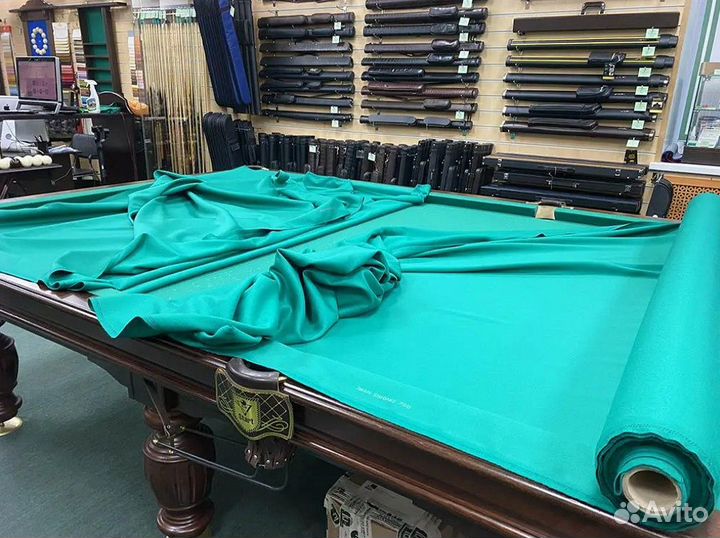 Сукно для бильярдного стола