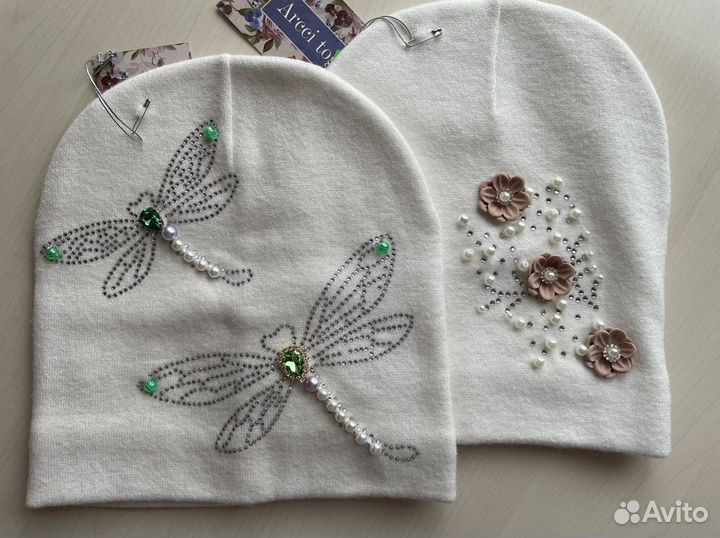 Шапка для девочки новая рамер 50