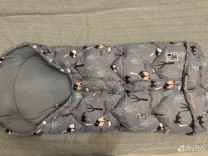 Конверт в коляску leokid