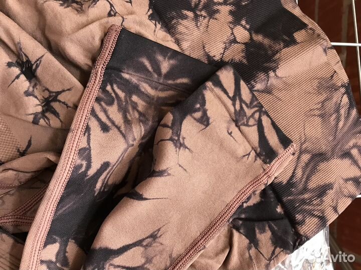 Леггинсы женские в рубчик