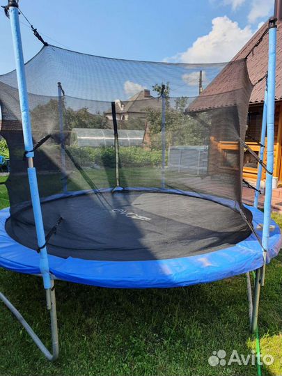 Батут с сеткой