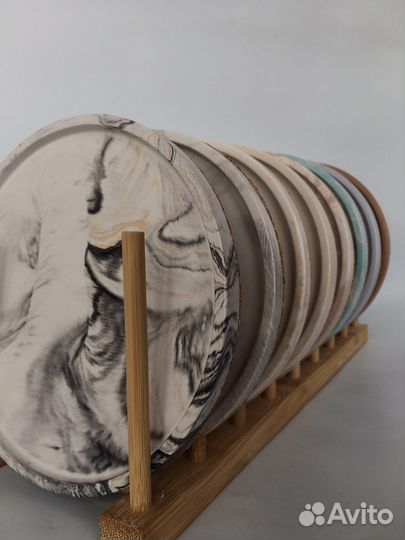 Поднос из гипса