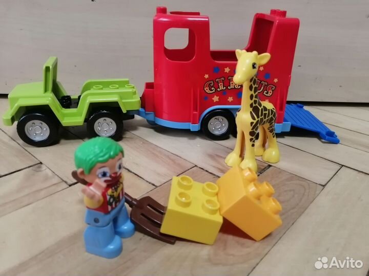 Lego duplo 10550 цирковой фургон